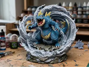 Feraligatr Maelstrom Fury Diorama
