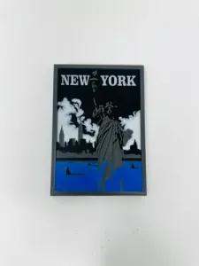 New York City Skyline Framed 3DArt State Landmarks