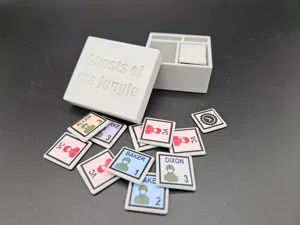 Ghosts of the Jungle wargame counter bases and box