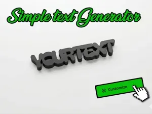 Simple Text Generator
