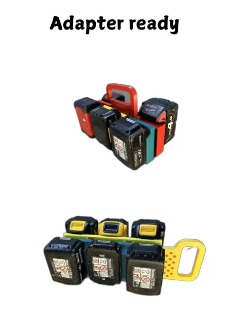 Einhell 18V Battery Holder - 1/2/3 slots — Фото 6 из 6