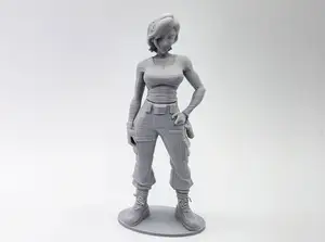 Female Military Figurine