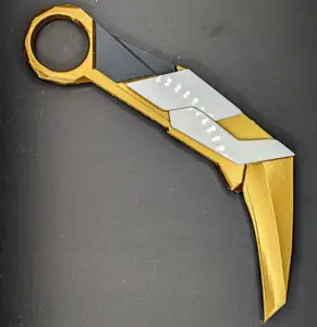 Valorant Prime Karambit Knife (Foldable)