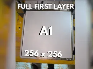 Full First Layer A1 | Build Plate Cleaning Test