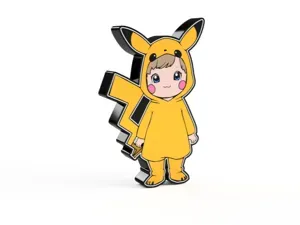 Girl in Pikachu Costume Lightbox