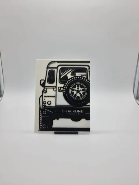 2D Wall Art Land Rover Defender 90 Classic — Фото 2 из 3