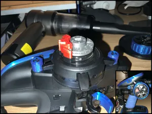 RC RadioMaster MT12 Handrad Befestigung