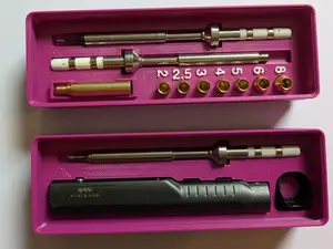 Gridfinity (TS100 101) with heat inserts