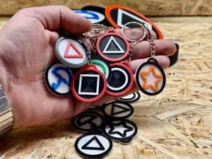 Squid Game Keychain set