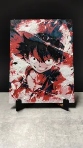 Luffy portrait from OnePiece - HueForge