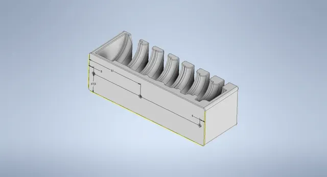 Ring - Maulschlüssel Wrench Halterung SW 8 - 17 — Image 8 of 8