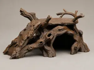 Driftwood Hide with Platform
