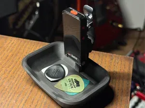 Guitar Pick Bowl & Tuner Holder