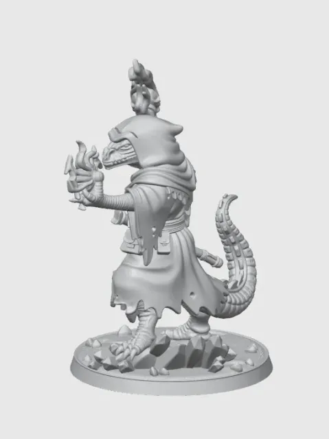 Coboldo Stregone D&D Miniature (46mm) — Фото 8 из 10