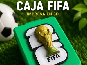 caja cromos mundial con copa