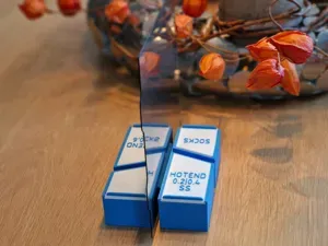 A1 Mega box for Hotend, sock, buildplate (A1 mini mega set)