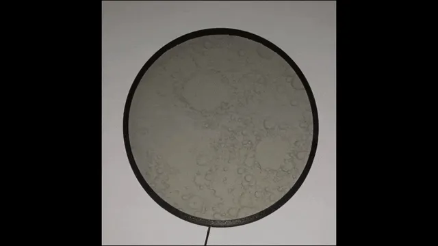 Large Illuminated Lunar Wall Lamp - Version 2 — Image 3 of 9
