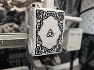 A1/A1 mini toolhead cover. Celtic knotwork 1