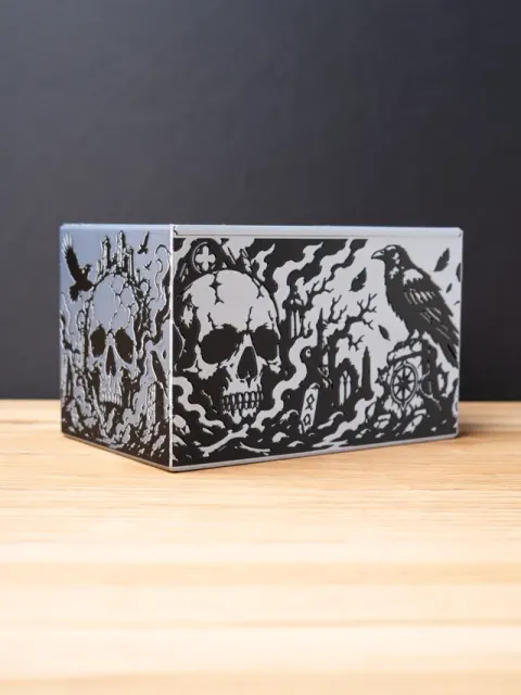 MTG Commander Double Deck Box - Skull- 135 sleeved — Фото 4 из 5