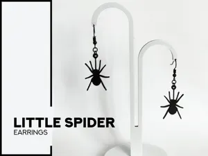 little spider - earrings