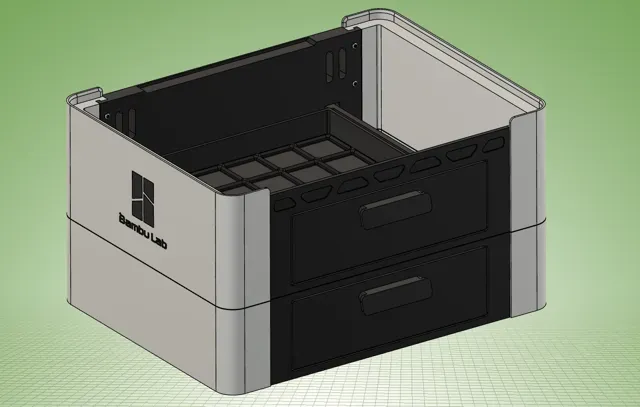 AMS 2 Pro Stackable gridfinity Storage unit — Фото 15 из 17