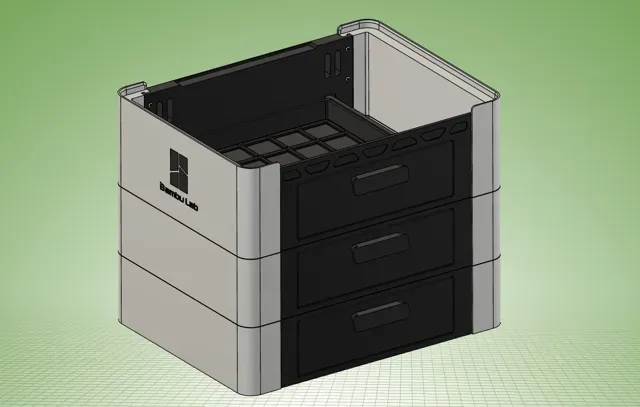 AMS 2 Pro Stackable gridfinity Storage unit — Фото 11 из 17