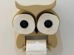 Owl Toilet Paper Roll Holder