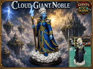 Cloud Giant Noble: DnD D&D Pathfinder Mini