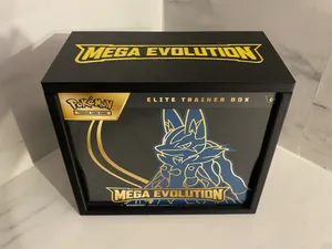 pokemon ETB box protector case Mega Evolution