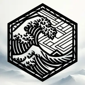 Great Wave Of Kokanow art