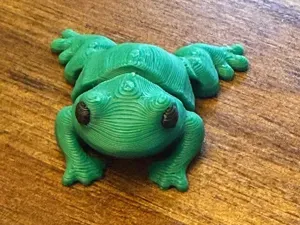 Mini Flexi Frog – Print in Place Articulated