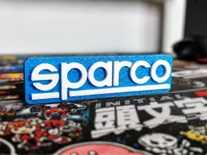Sparco 3D Logo Sign