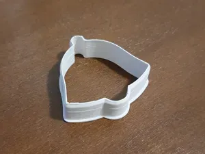 Bell cookie cutter for Christmas