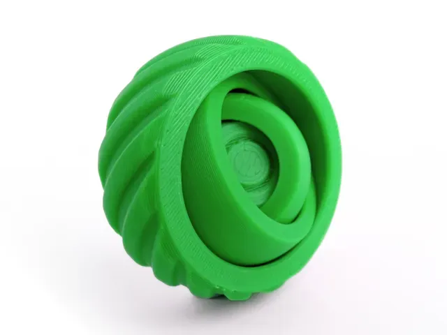 Ultimate 360° Gyro Fidget Toy (Print in Place) — Image 3 of 11