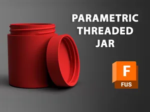 Parametric Jar (Change size to your needs)