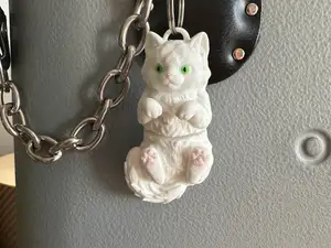 Flexi sweet cat keychain