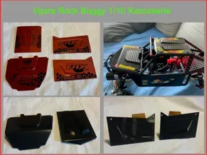 RC Injora Rock Buggy (capra) 1-10 Karosserie teile