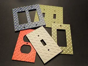 Diamond Plate Switch And Outlet Covers