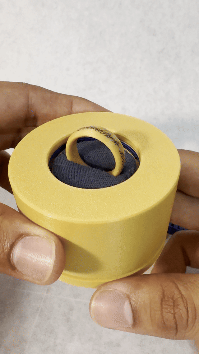 Mechanical Iris Ring Box