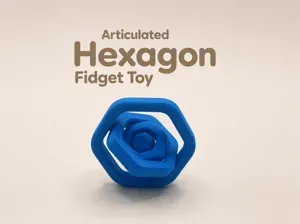 Articulated Hexagon Fidget Toy