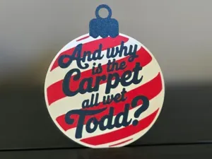 Christmas Vacation - Carpet All Wet Ornament
