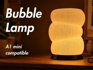 Bubble lamp - Puck light, E27 socket, LED strip