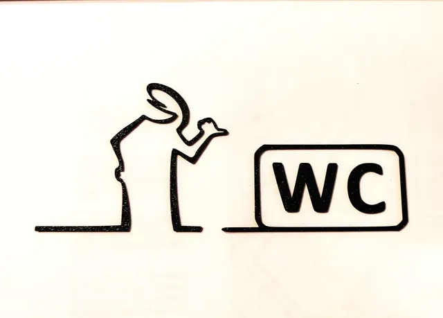WC door hanger "La Linea" Balum Balum. — Image 4 of 4