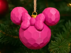 Hexagonal Minnie Bauble * No AMS