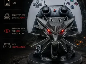 The Witcher 3 Dualsense stand