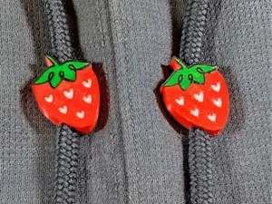 Cute Strawberry Drawstring Charm