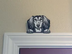 Saluki Door Topper