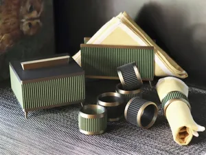Mid-century Modern Napkin Set