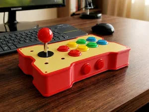 10 Button Arcade stick, Full Size Joystick Case
