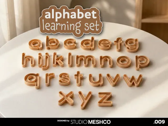 Montessori Alphabet | Educational ABC Set